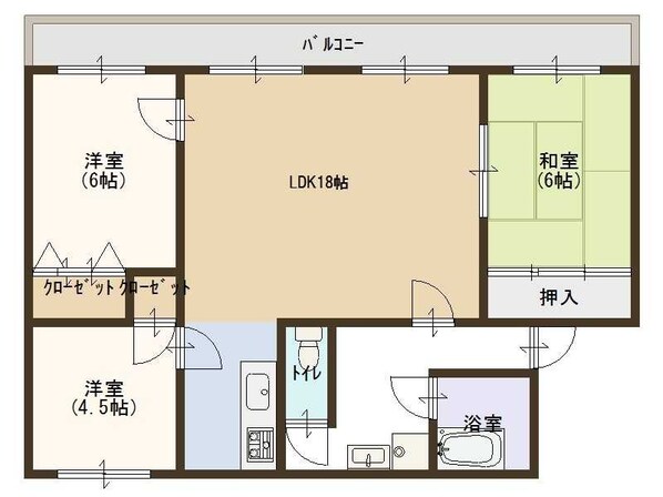 野里駅 徒歩20分 2階の物件間取画像